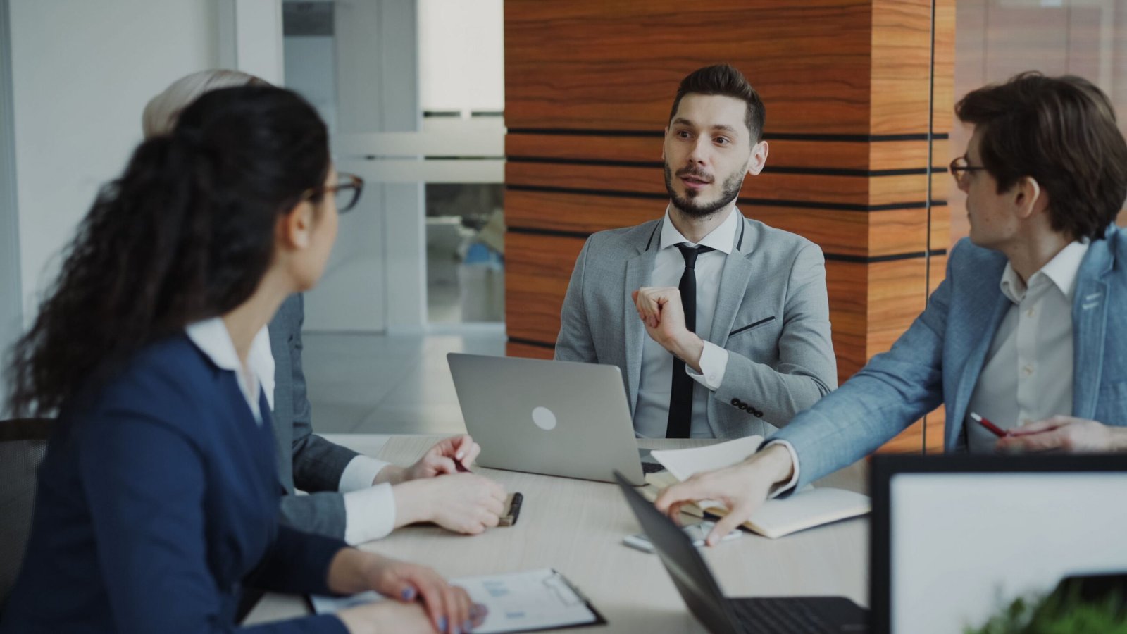 Business team planning an ERP implementation and user acceptance testing